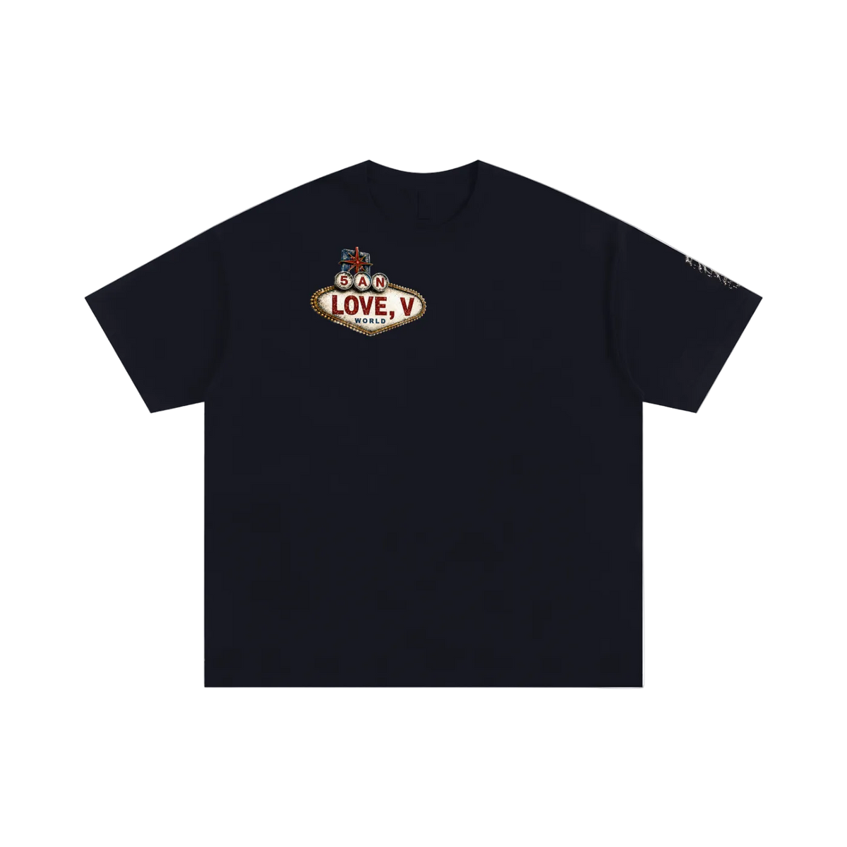 V5 GAMBLE OF LOVE OVERSIZE - Cotton T-Shirt (3XL-5XL ONLY)