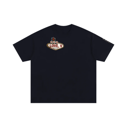 V5 GAMBLE OF LOVE OVERSIZE - Cotton T-Shirt (3XL-5XL ONLY)