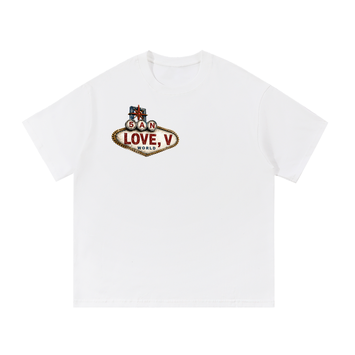 GAMBLE OF LOVE - Cotton T-Shirt