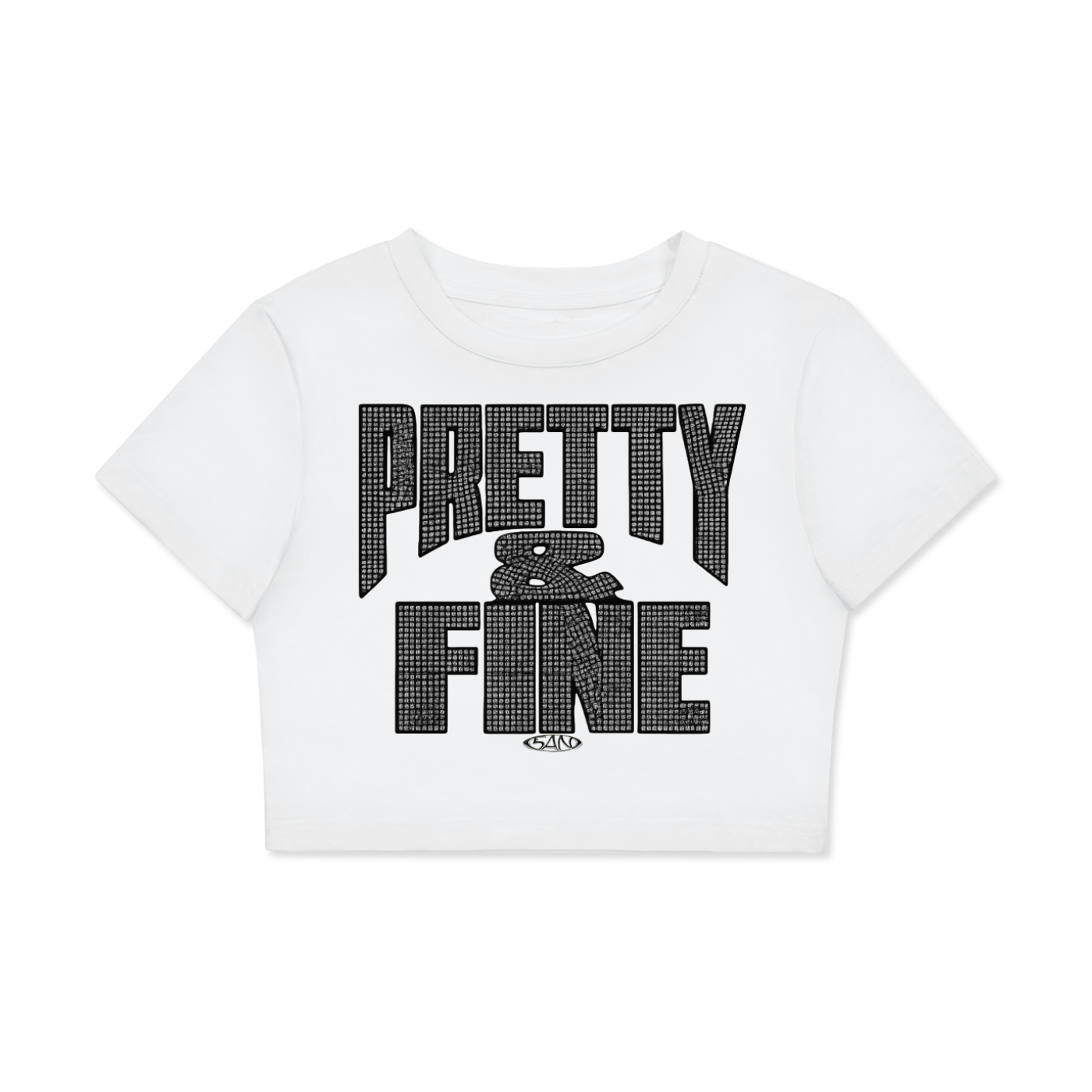 PRETTY AND FINE "CROP TOP"