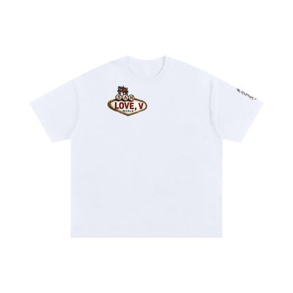 V5 GAMBLE OF LOVE OVERSIZE - Cotton T-Shirt (3XL-5XL ONLY)