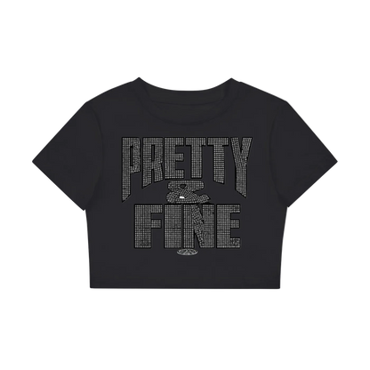 PRETTY AND FINE - Crop Top