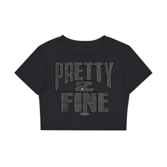 PRETTY AND FINE - Crop Top