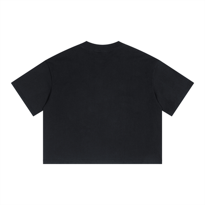 LOVE CASINO - Unisex Boxy Drop Shoulder Crop T-Shirt