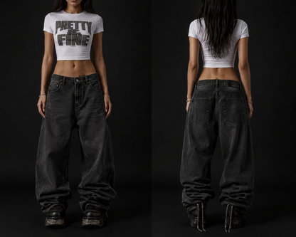 PRETTY AND FINE - Crop Top
