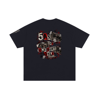 V5 ONE NIGHT ONLY TOUR OVERSIZE - Cotton T-Shirt (3XL - 5XL ONLY)