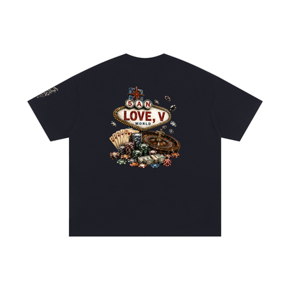 V5 GAMBLE OF LOVE OVERSIZE - Cotton T-Shirt (3XL-5XL ONLY)