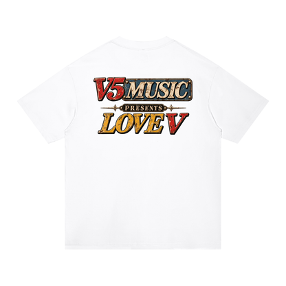 LOVE V RACE - Cotton T-Shirt