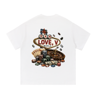 GAMBLE OF LOVE - Cotton T-Shirt